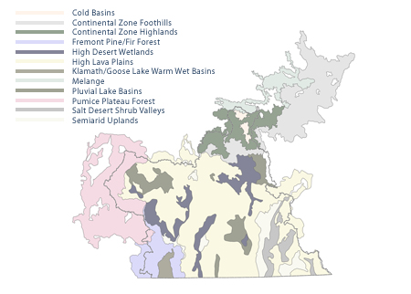  Lakes Basin Ecoregions (Level IV)