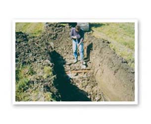 Breaking drain tiles, Willamette Valley